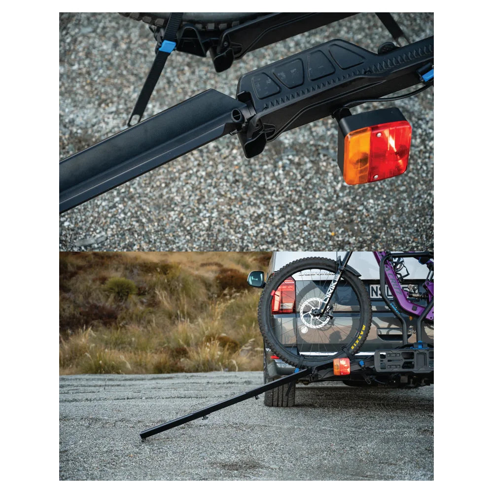 EziGrip Ramp for E-Rack 2 Pro closes up of the mounting hardware