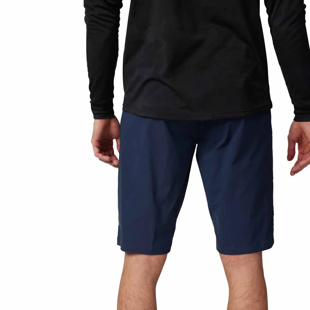 Fox Ranger MTB Shorts w/ Liner - Midnight Blue Rear