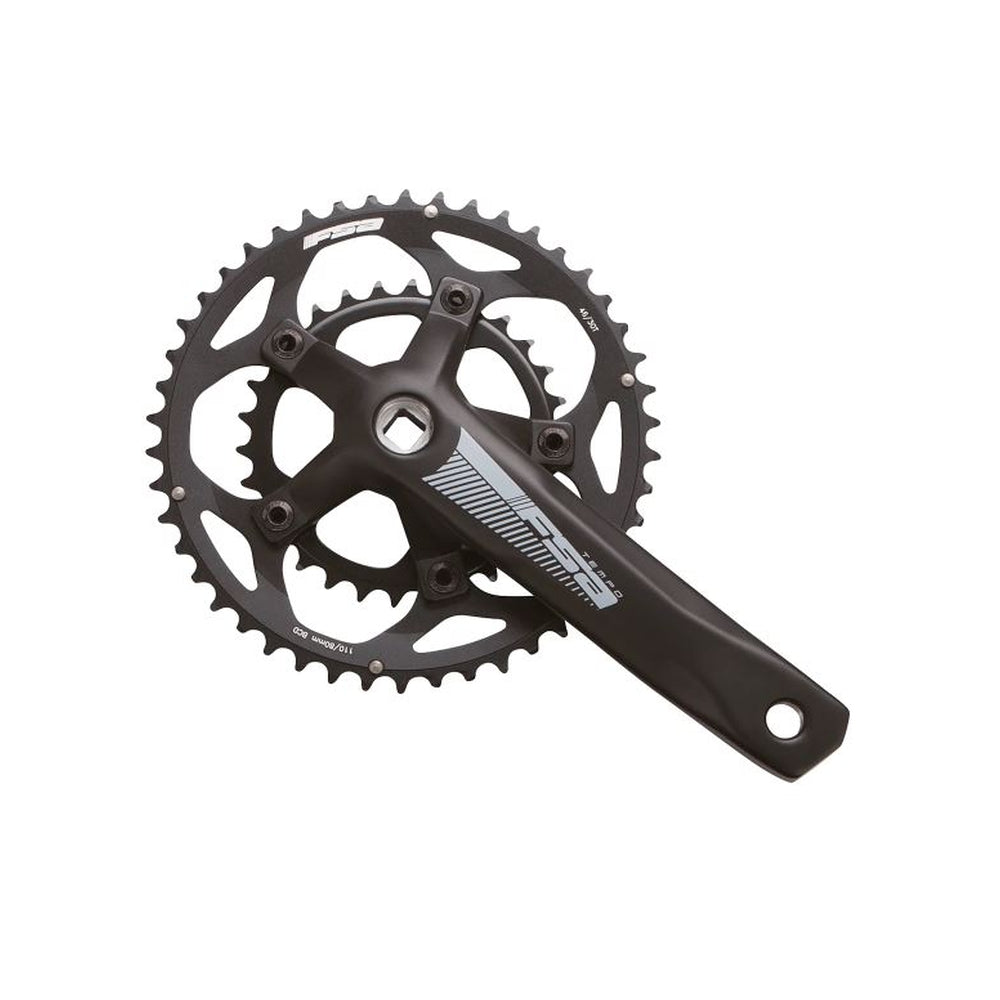 FSA Tempo Adventure Crankset Square Taper 2x9-11 Crankset