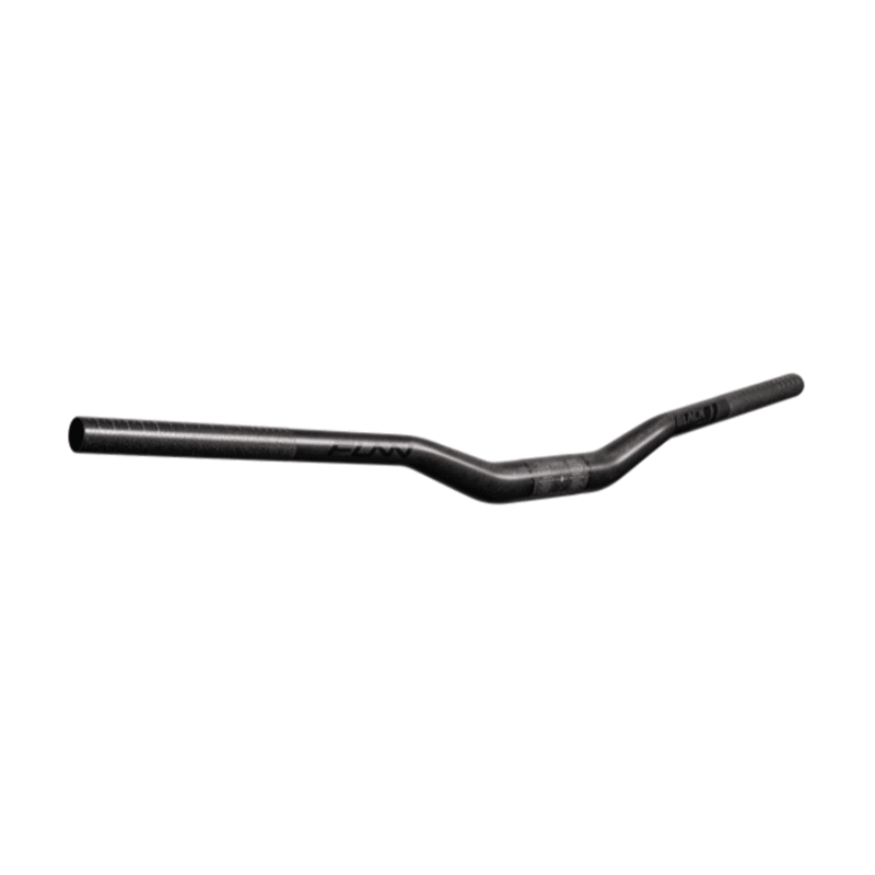 FUNN Black Ace Gen 2 Carbon Handlebar 30mm Rise - Black - bikes.com.au