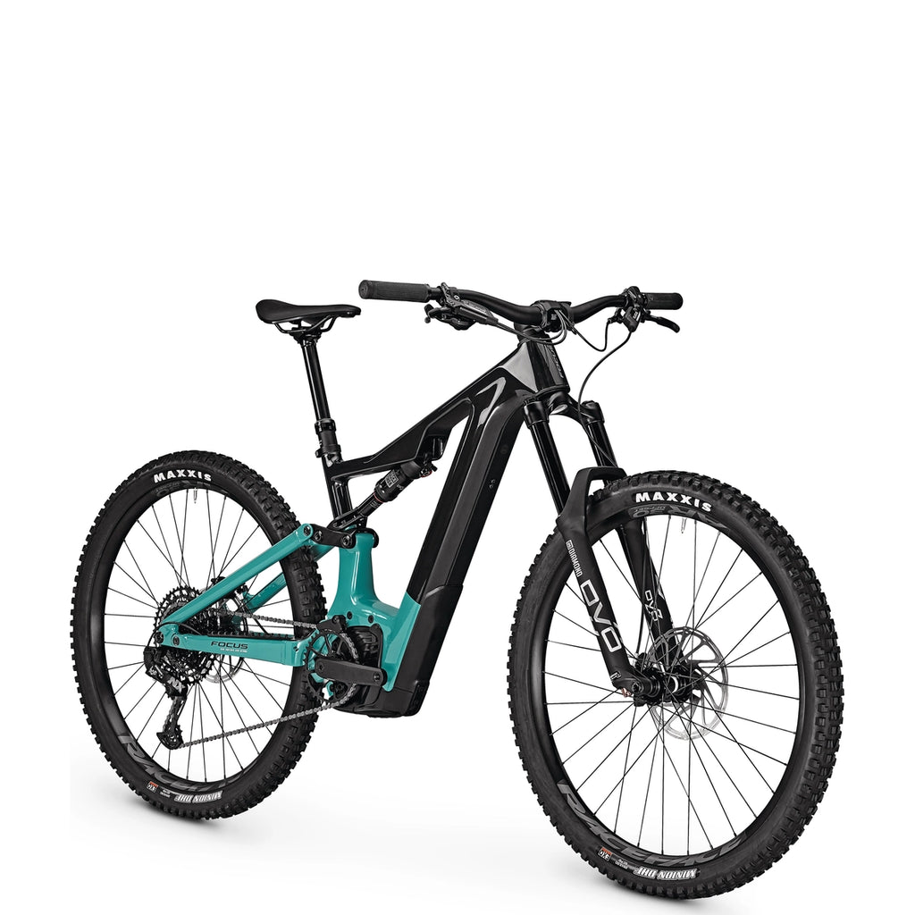 Focus JAM2 8.7 Electric Dual Suspension Mountain Bike Front Angle