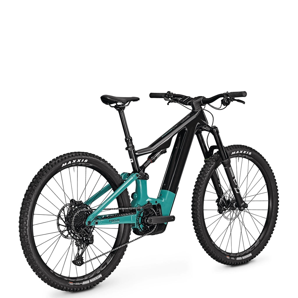 Focus JAM2 8.7 Electric Dual Suspension Mountain Bike Rear Angle