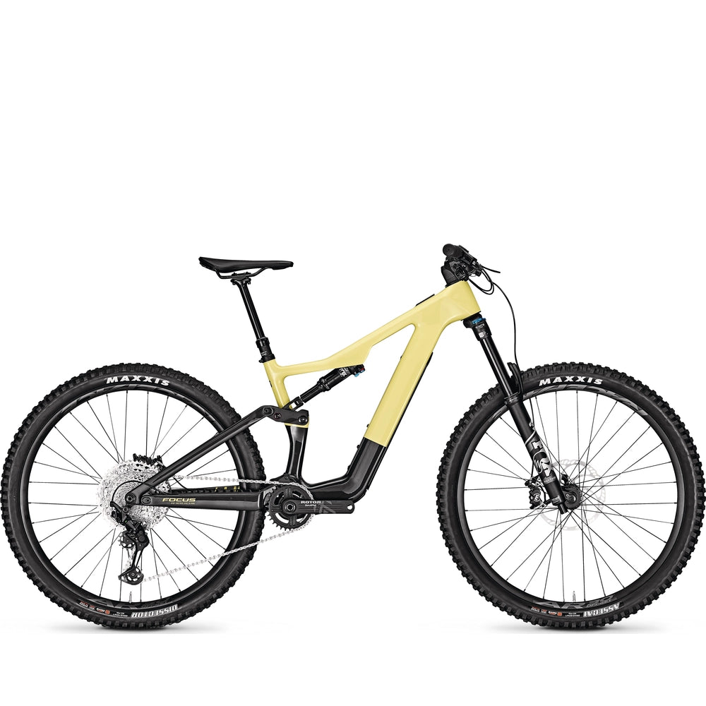 Focus JAM2 SL 8.8 Electric Mountain Bike - Limeyellow/Carbon Raw