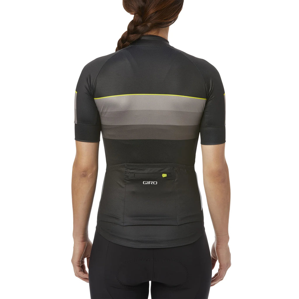 Giro Chrono Womens Cycling Jersey - Black Horizon Back