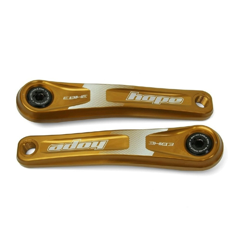 Hope E-Bike Crankset No Spider Bronze