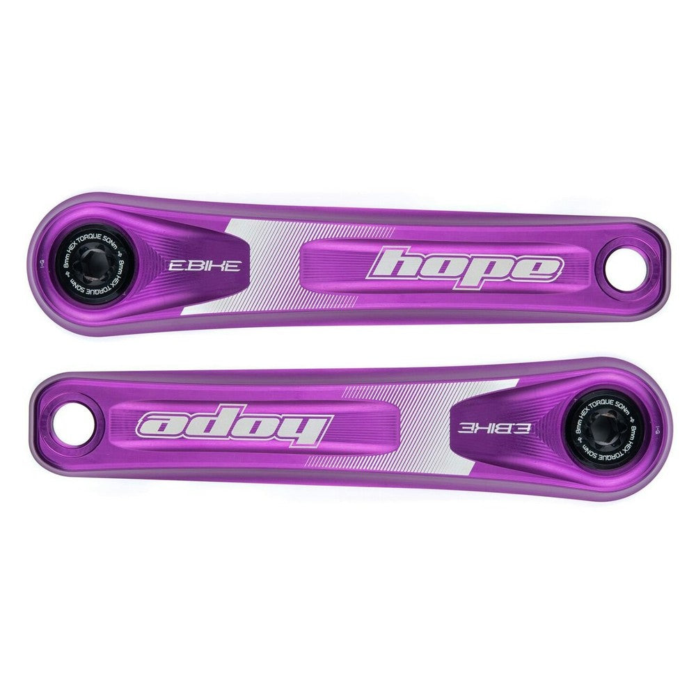 Hope E-Bike Crankset No Spider Purple