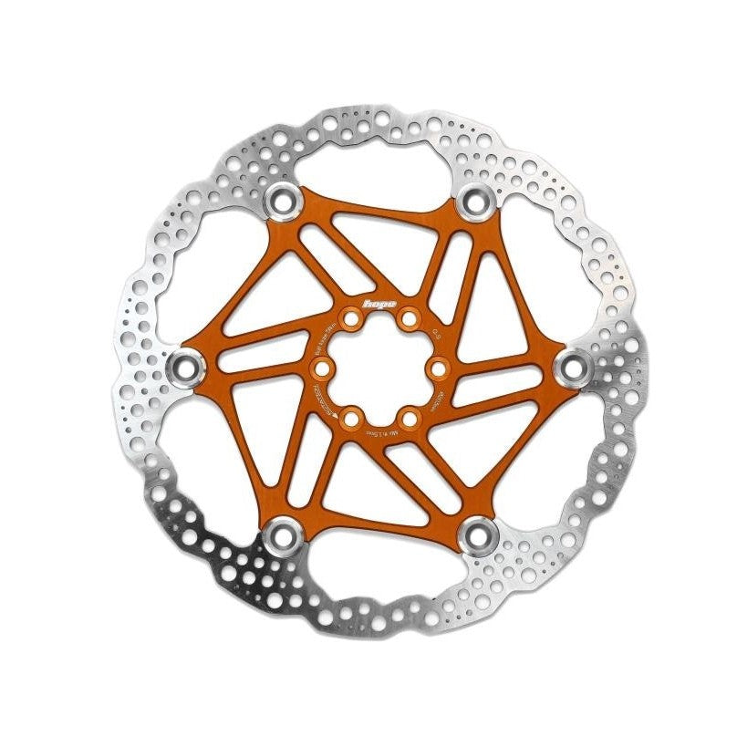 Hope Floating Disc Rotor 203mm Orange