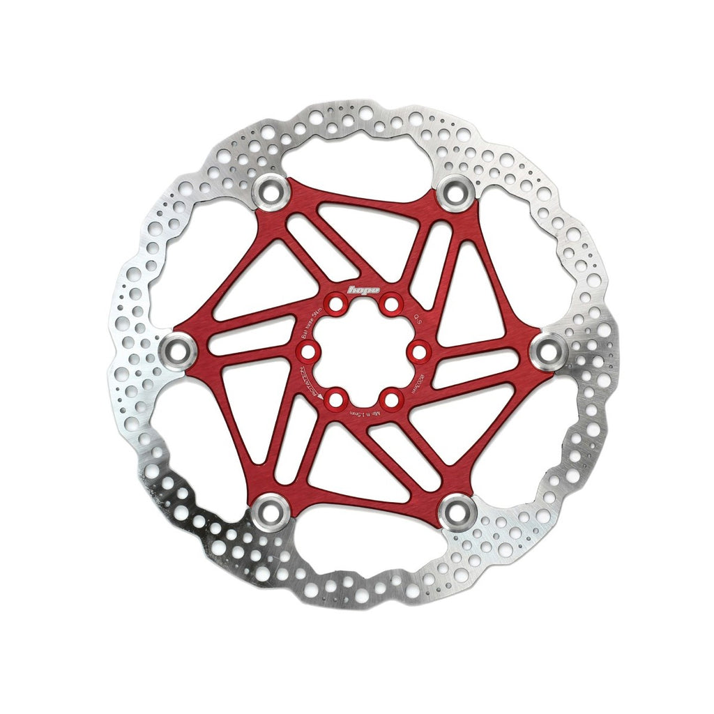 Hope Floating Disc Rotor 203mm Red