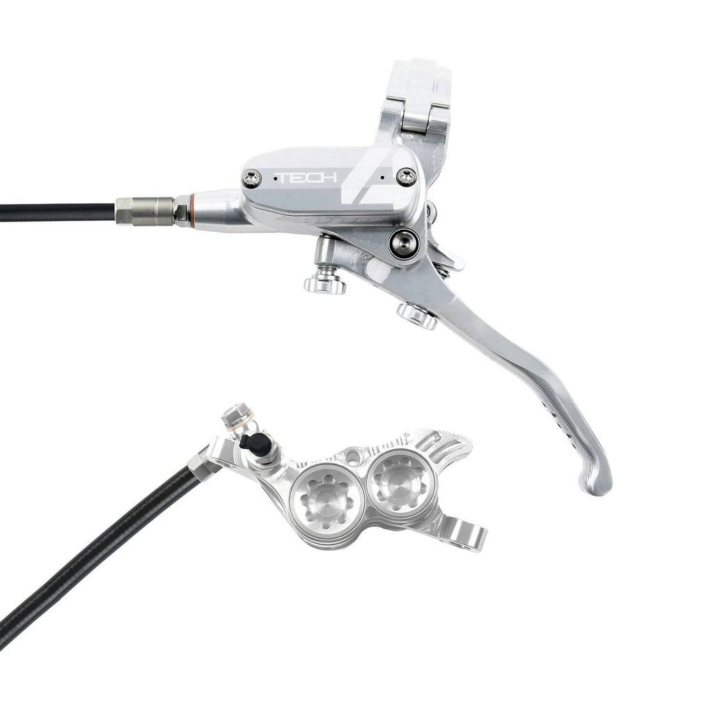 Hope Tech4 V4 Mountain Bike Brakes Silver