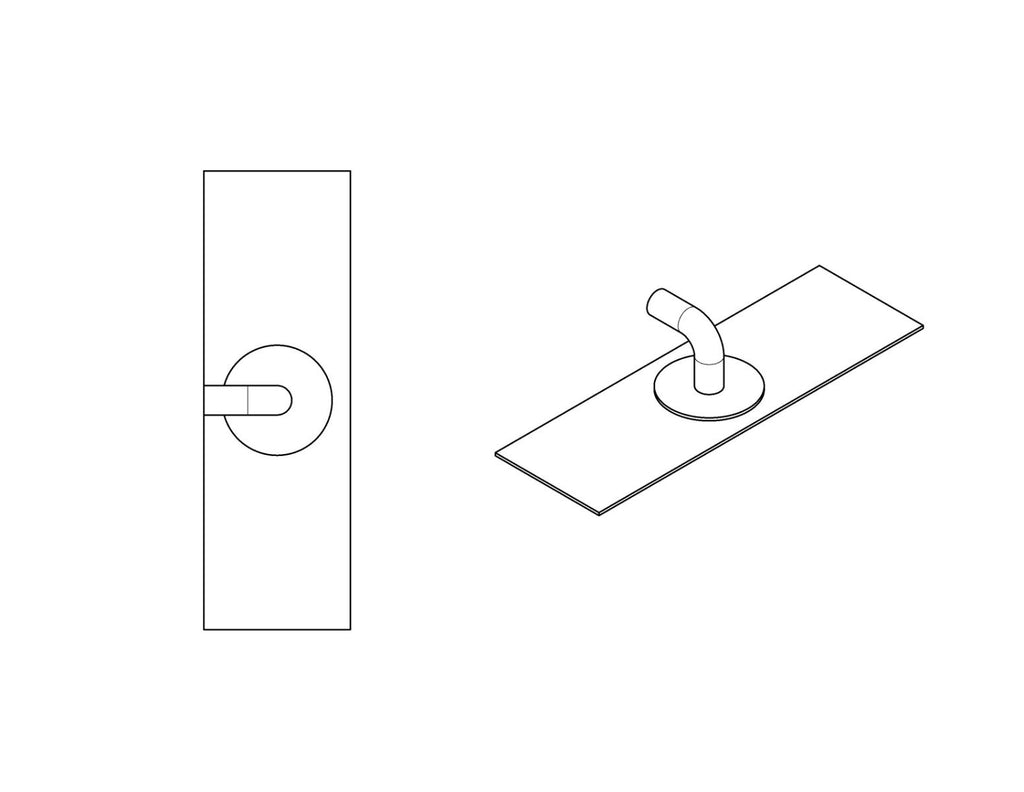 Huski Electric Scooter Inner Tube Curved Valve diagram