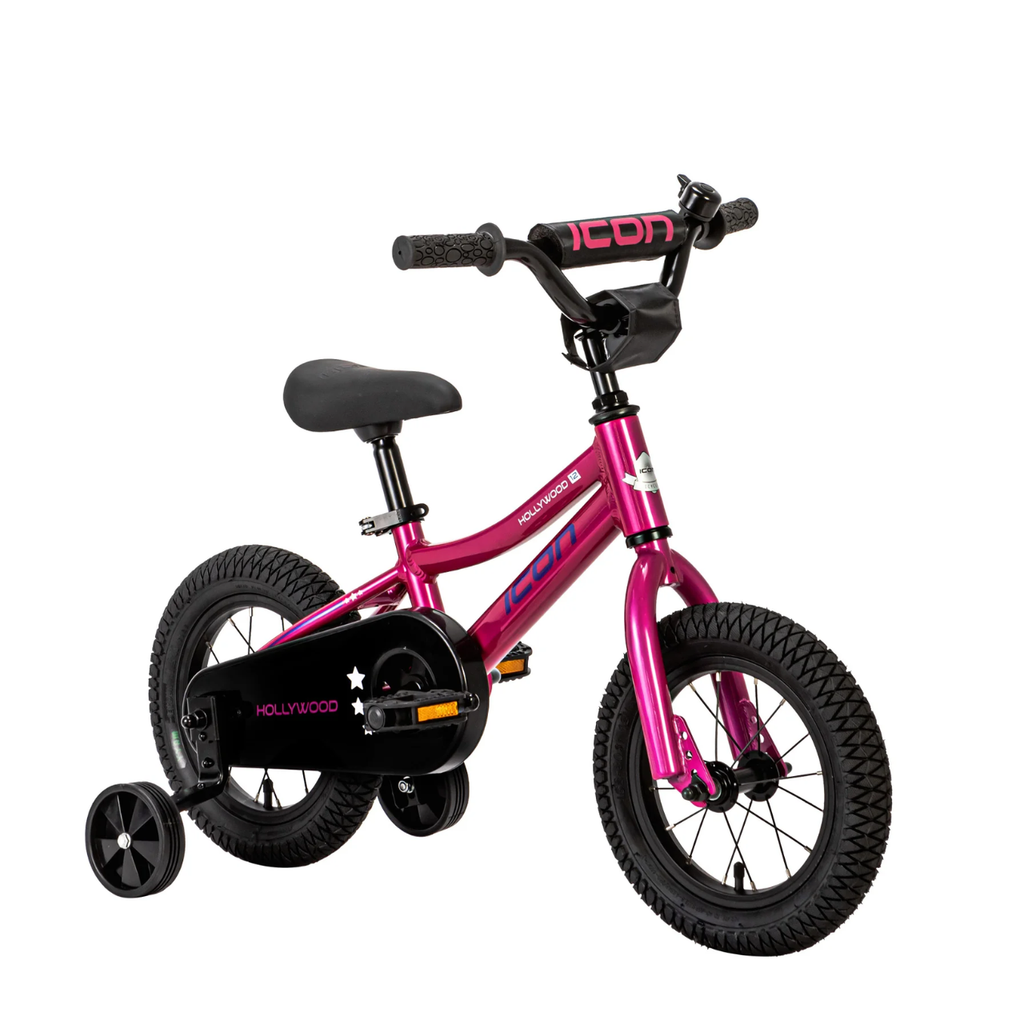 Icon Hollywood 12" Kids Bike - Pink