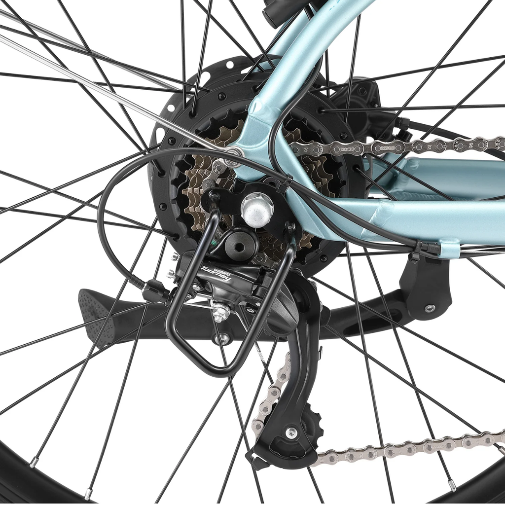 Icon EB-ONE Step Thru Electric Bike - Glacier Mint