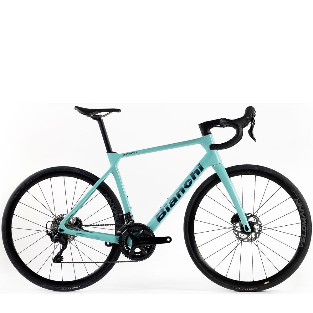 Bianchi Infinito ICR Ultegra Di2 Disc Road Bike - Celeste/Black