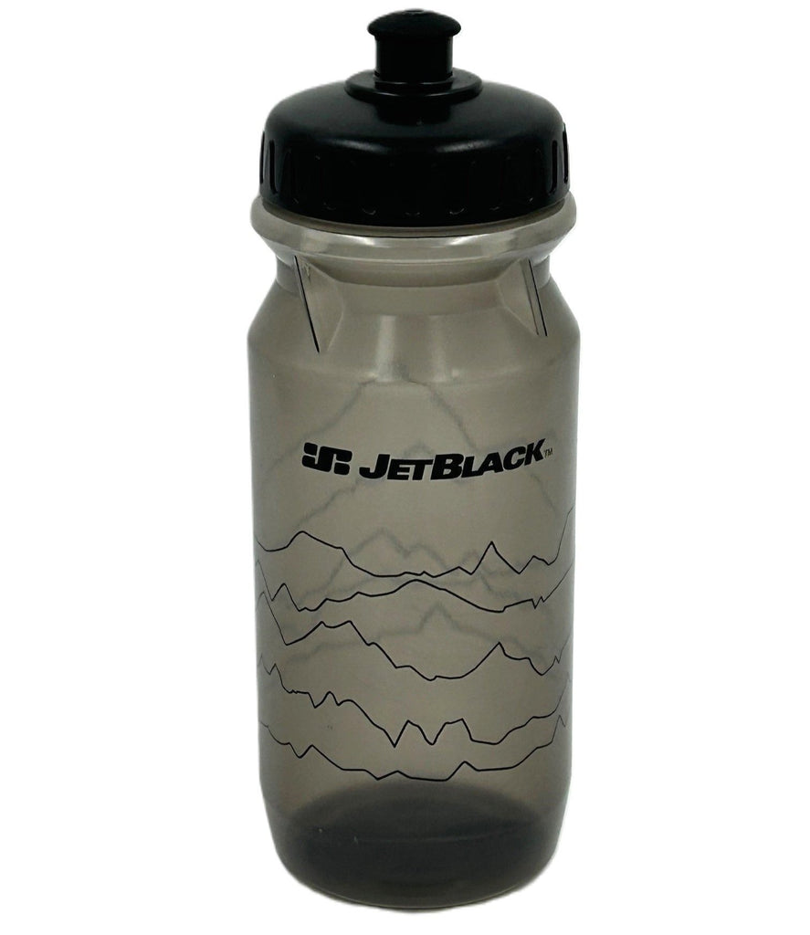 JetBlack Comp Drink Bottle 600ml - Smoke w/ Black Lid | Bikes.com.au