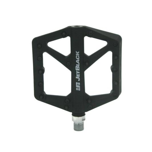 JetBlack Thermolite MTB Pedals - Black - Bikes.com.au