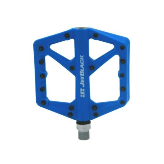 JetBlack Thermolite MTB Pedals - Blue - Bikes.com.au