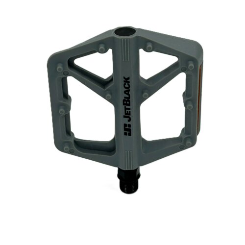 JetBlack ThermoFlat MTB Pedals - Grey