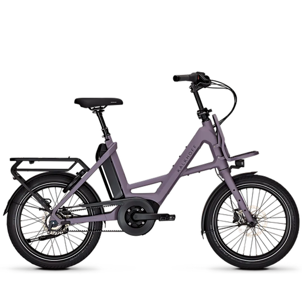 Kalkhoff C.B Compact Electric Bike - Belt Drive - Midnightplum Matt