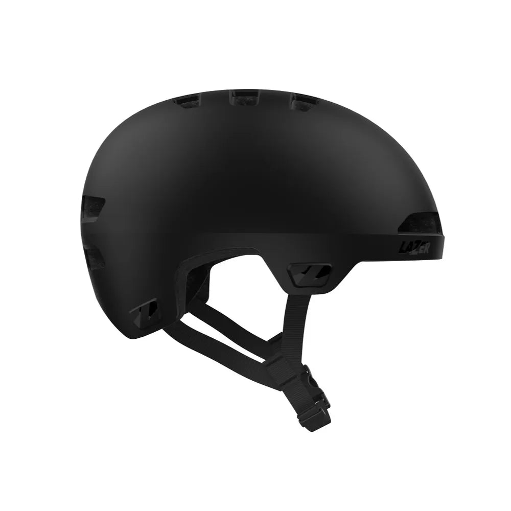Lazer Maze JR KinetiCore Urban Kids Helmet - Matte Black side profile