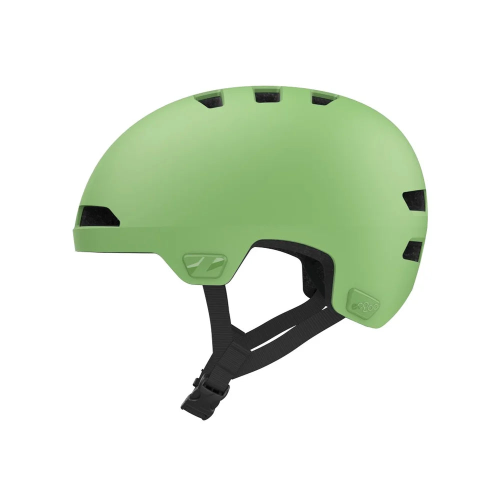 Lazer Maze JR KinetiCore Urban Kids Helmet - Matte Lime left