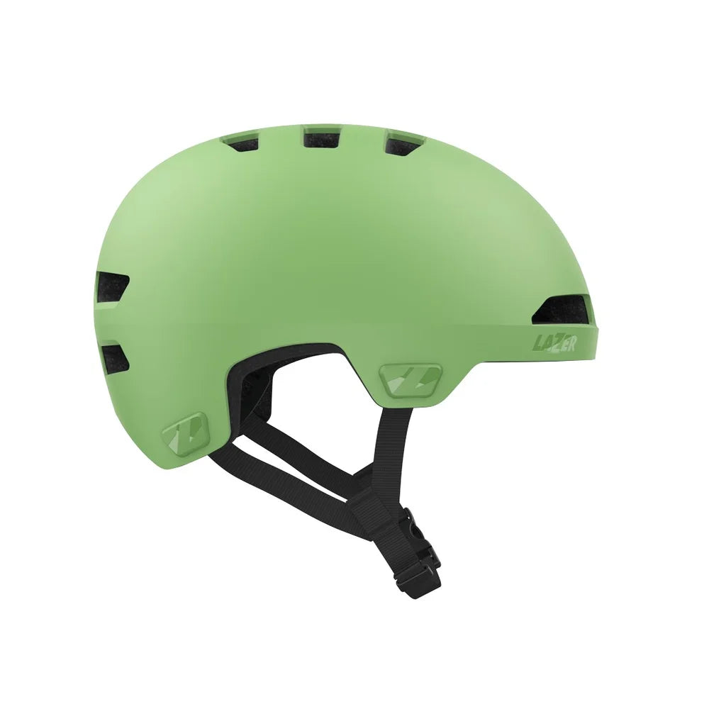 Lazer Maze JR KinetiCore Urban Kids Helmet - Matte Lime right