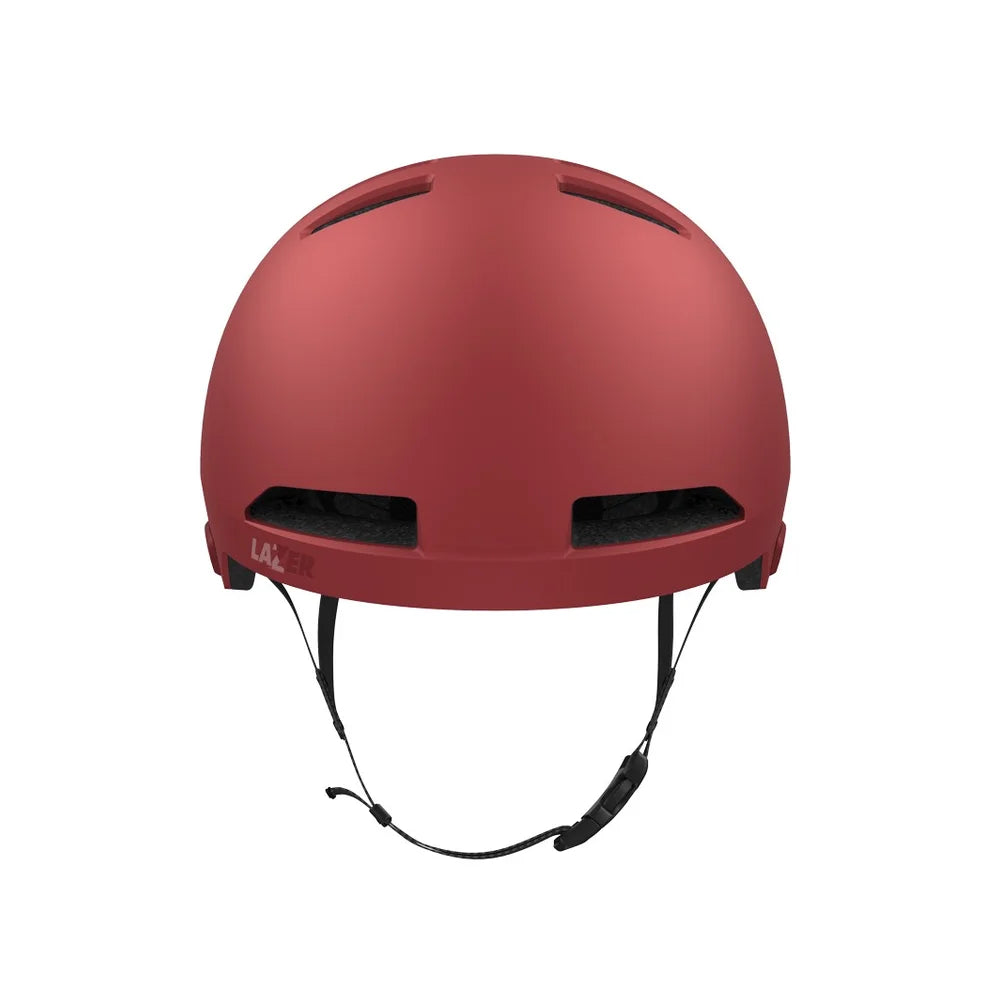 Lazer Maze JR KinetiCore Urban Kids Helmet - Matte Ruby Red front