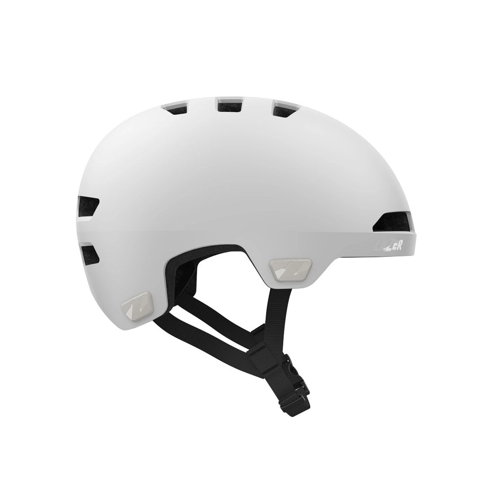 Lazer Maze JR KinetiCore Urban Kids Helmet - Matte White right side