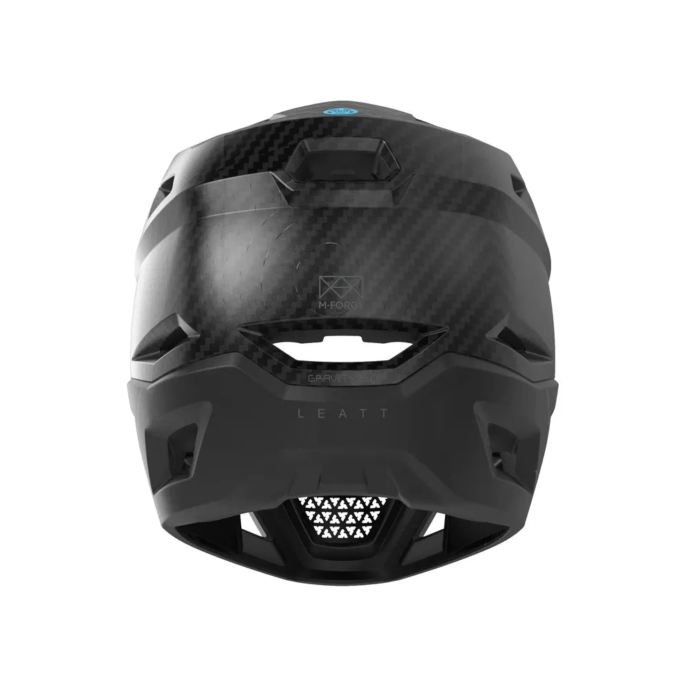 Leatt Gravity 6.0 Carbon MTB Gravity Full Face Helmet - Stealth back