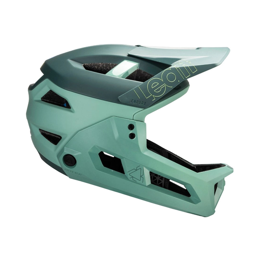 Leatt Helmet MTB Enduro 3.0 V25 3 in 1 Full Face Helmet - Pistachio Ride profile