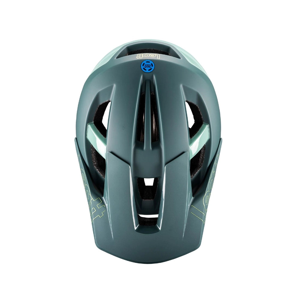 Leatt Helmet MTB Enduro 3.0 V25 3 in 1 Full Face Helmet - Pistachio top