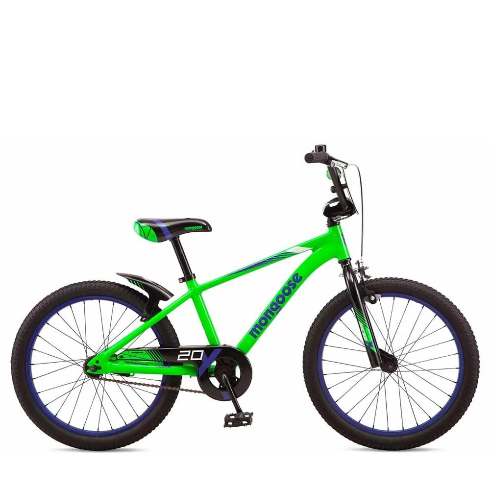 Mongoose Racer X Kids Bike - Green