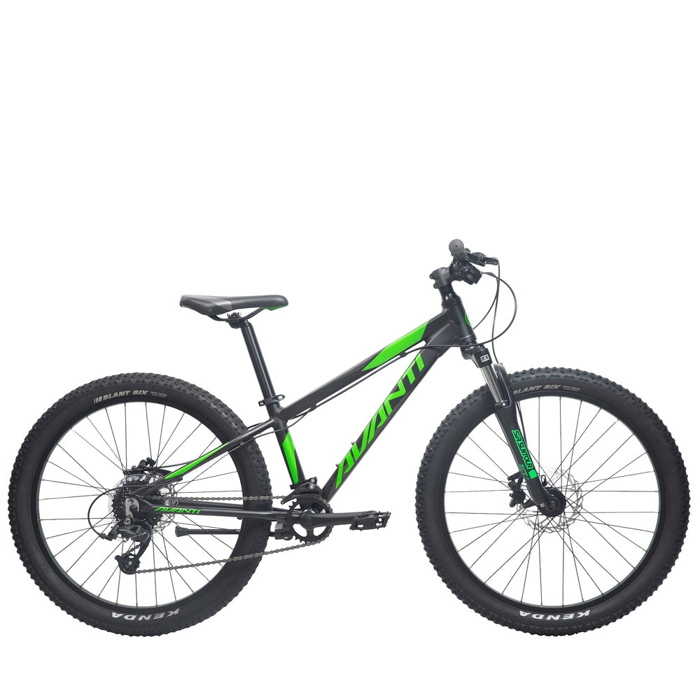 Avanti Montari Jnr 24" Kids Mountai Bike - Black/Green