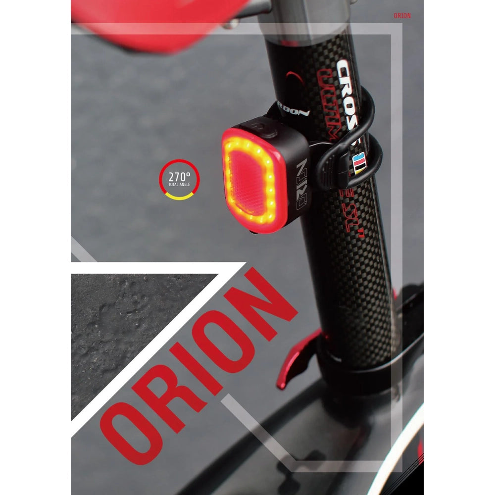 Moon Orion Rear Bike Light total angle