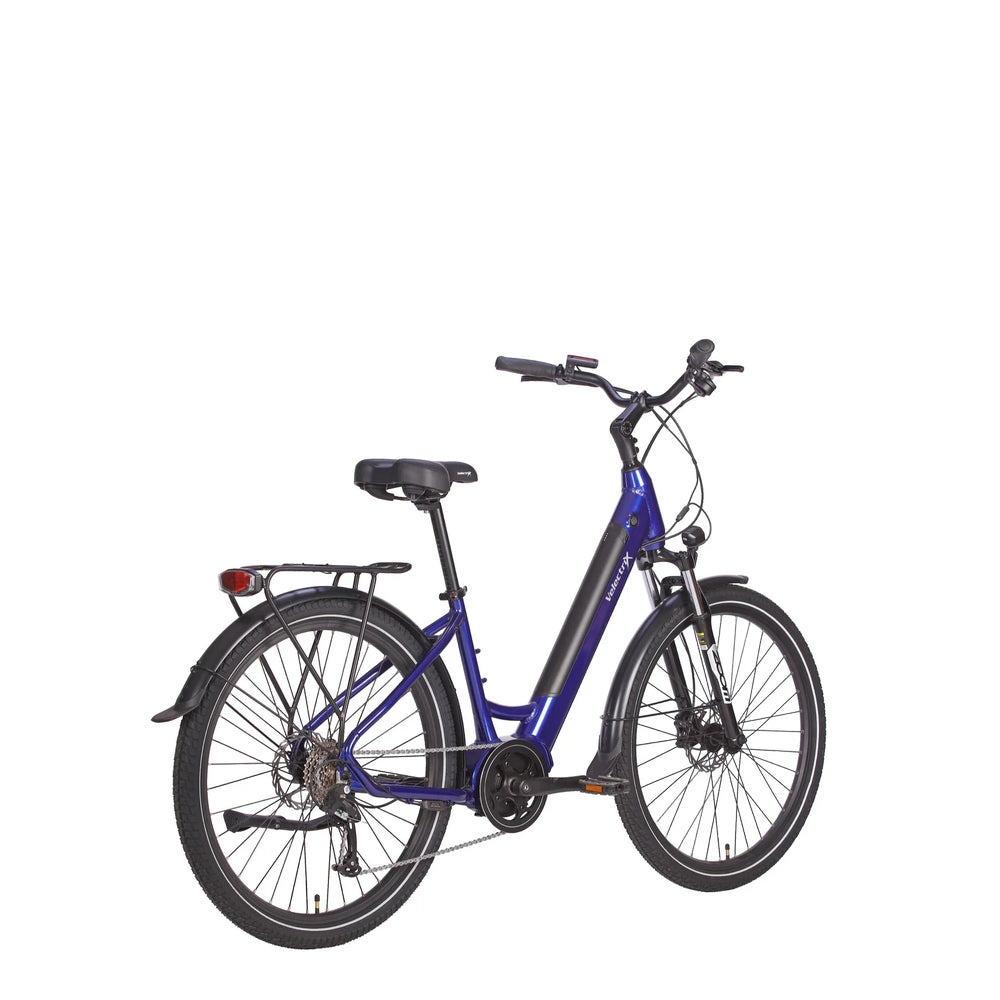 Velectrix Urban Pulse Step Through Electric Bike - Blue Back