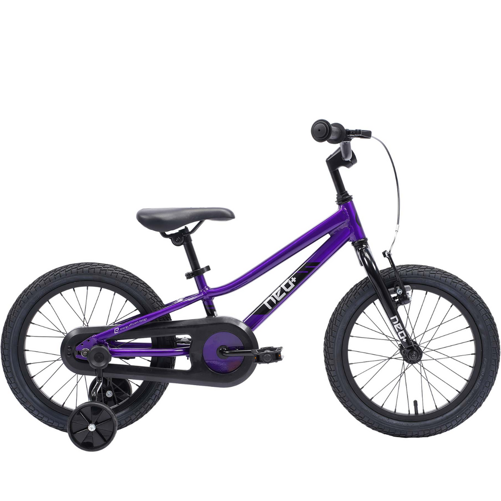 Apollo Neo+ 16'' Kids Bike - Chrome Purple