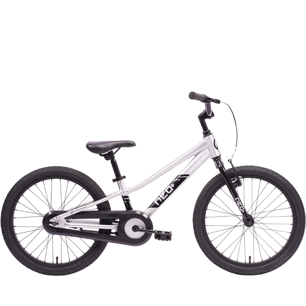 Apollo Neo+ 20" Kids Bikes - Brushed Alloy