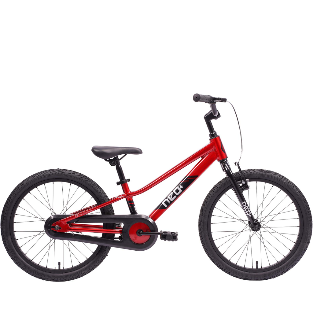 Apollo Neo+ 20" Kids Bikes - Chrome Red