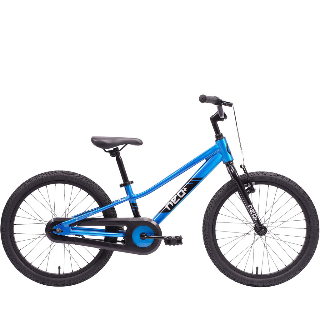Apollo Neo+ 20" Kids Bikes - Chrome Sky Blue