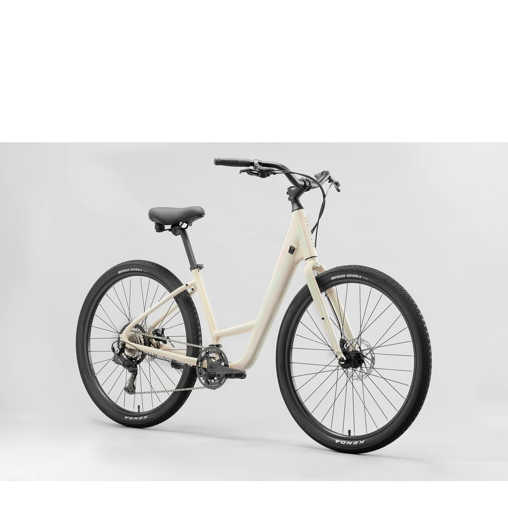 Norco Scene 2 Cruiser Bike - White angled