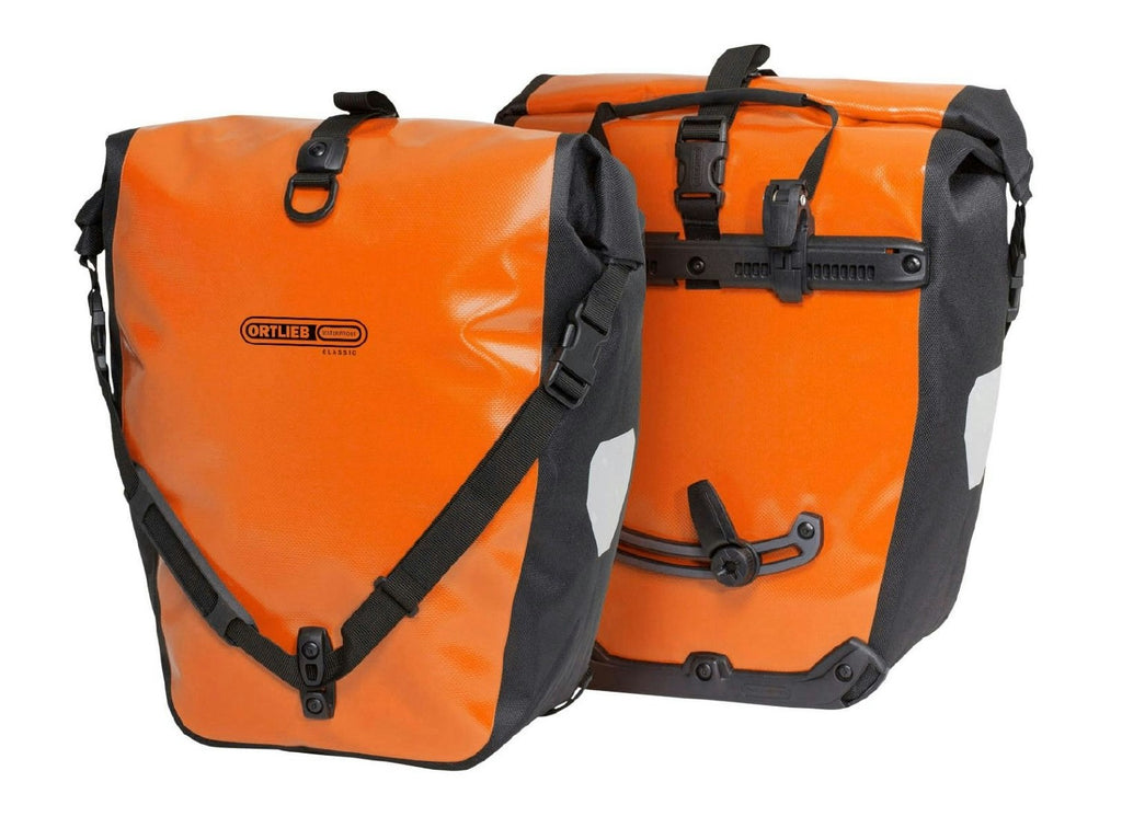 ORTLIEB Back-Roller QL2.1 Rear Panniers - Orange - Bikes.com.au