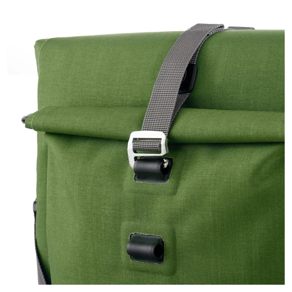 ORTLIEB Back-Roller Plus Pannier Bag Set - Moss Green clip