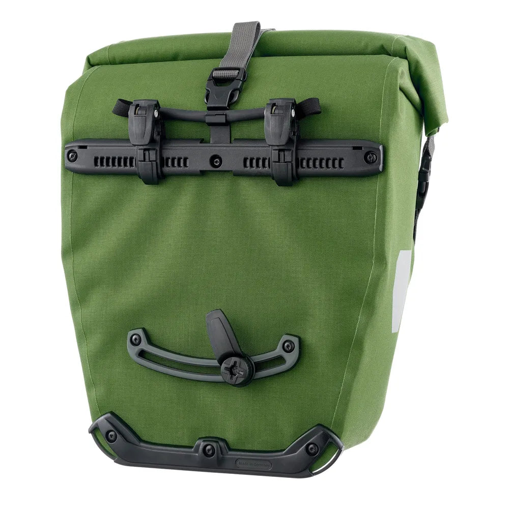 ORTLIEB Back-Roller Plus Pannier Bag Set - Moss Green mounting