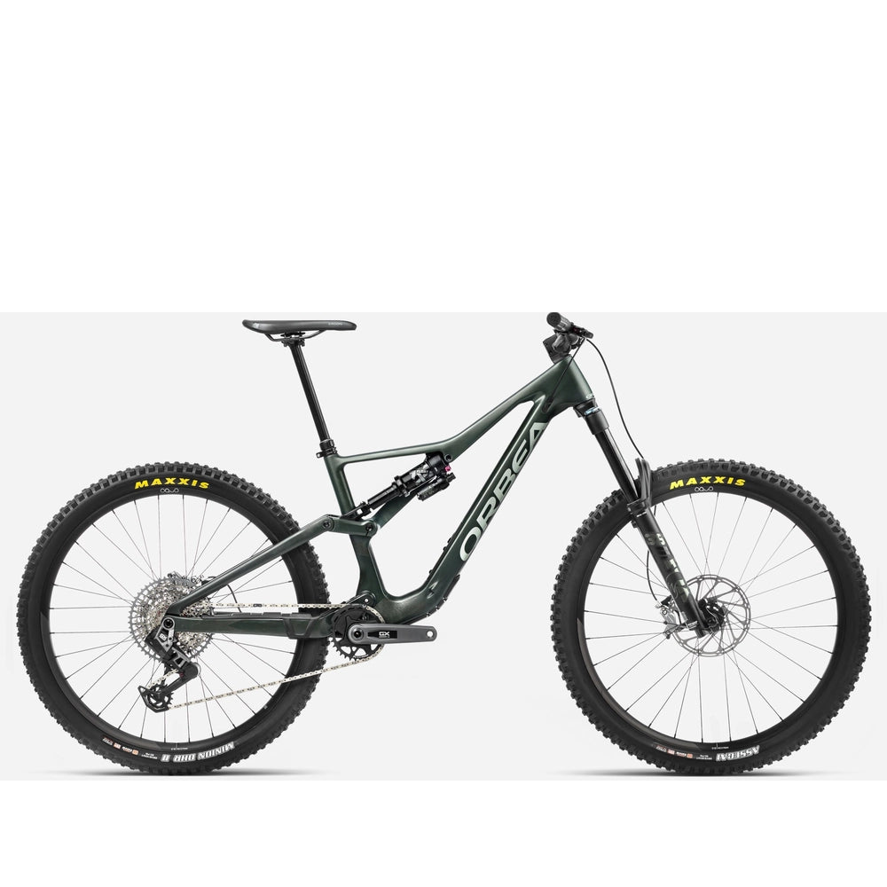 Orbea Rallon M11 AXS Dual Suspension Mountain Bike - Forest Green/Blue Stone