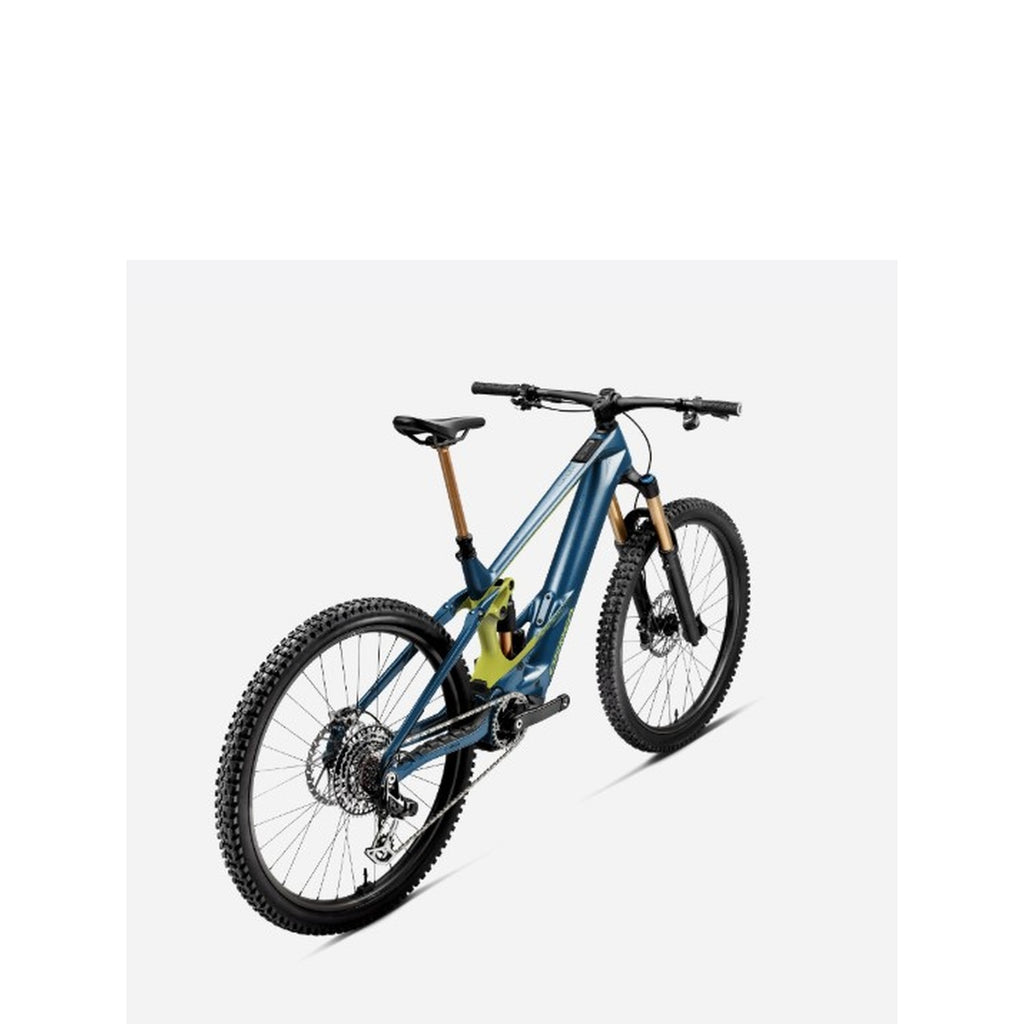 Orbea Wild M-Team Dual Suspension Electric Bike - One of a Kind side angled