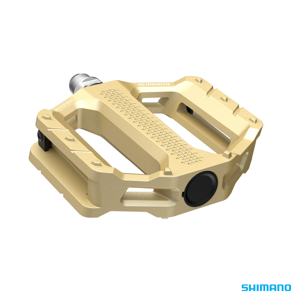 Shimano PD-EF202 Flat Bike Pedal Gold - Bikes.com.au