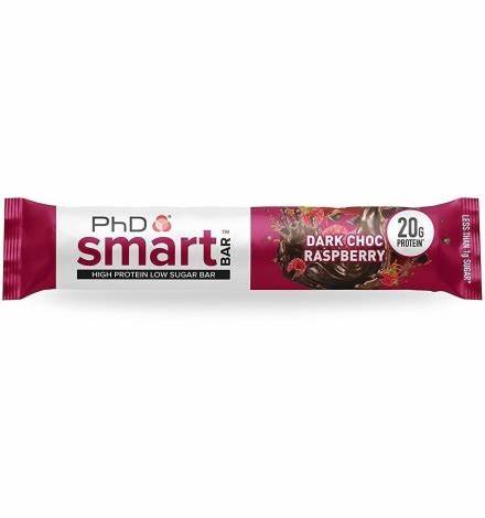 PHD Smart Protein Bar - Raspberry Dark Chocolate - Bikes.com.au