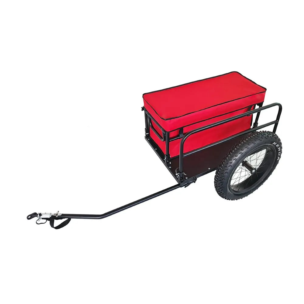 Pacific Cargo & Surfing Bike Trailer oblique view