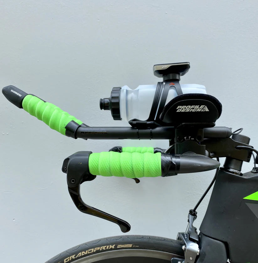 Profile Design HSF BTA Cage with Garmin Mount attached to bike
