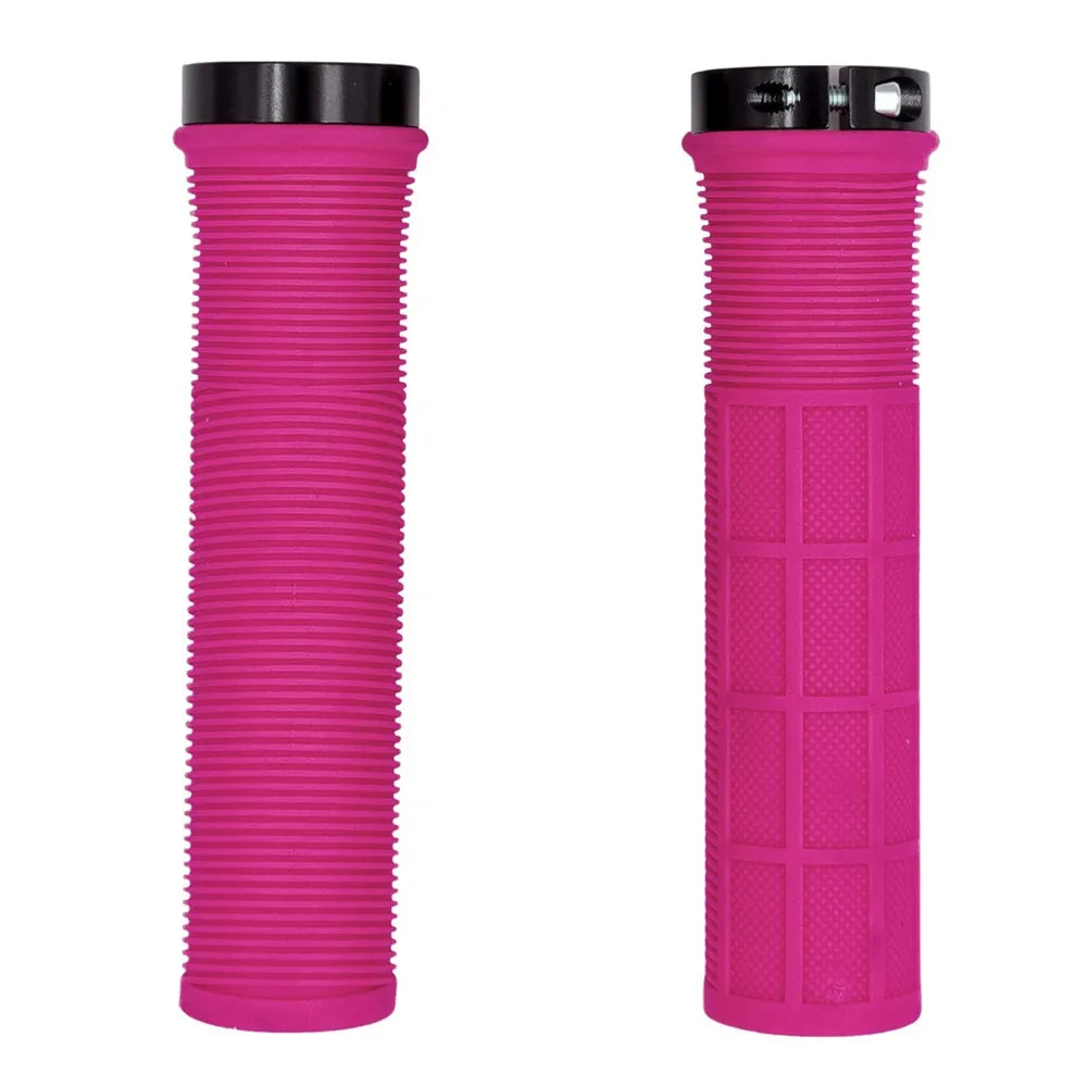 QBP Mountain Bike Lock On Grips Pink