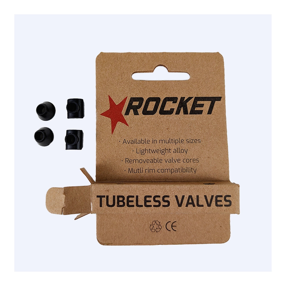 Rocket Tubeless Valves - 60mm base options